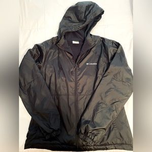 NWOT Columbia Rain Jacket - Black
